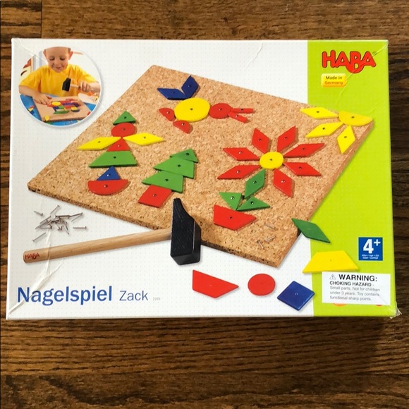 Haba Other - Haba Nagelspiel Zack Hammer/Nail Design Game